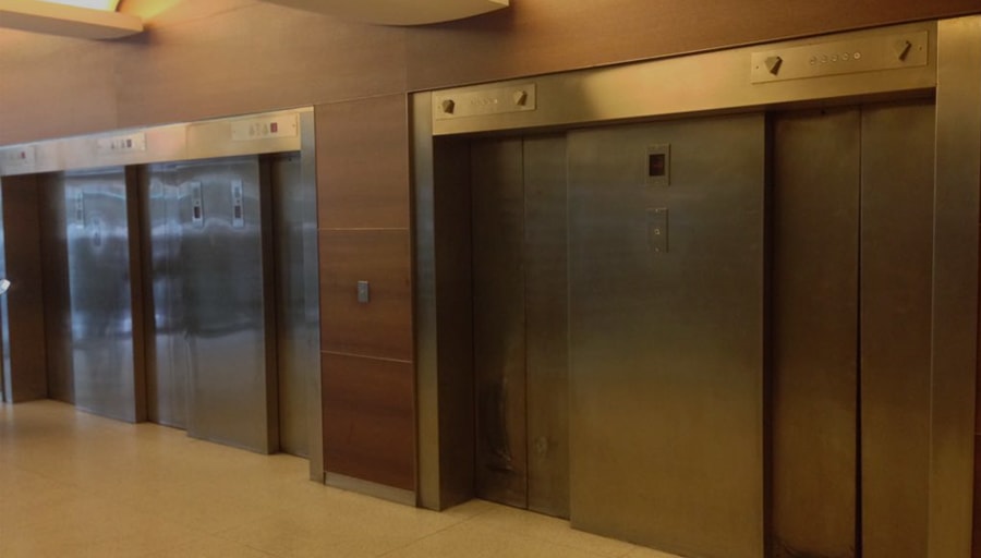 Travaux dans un batiment existant avec ascenseur